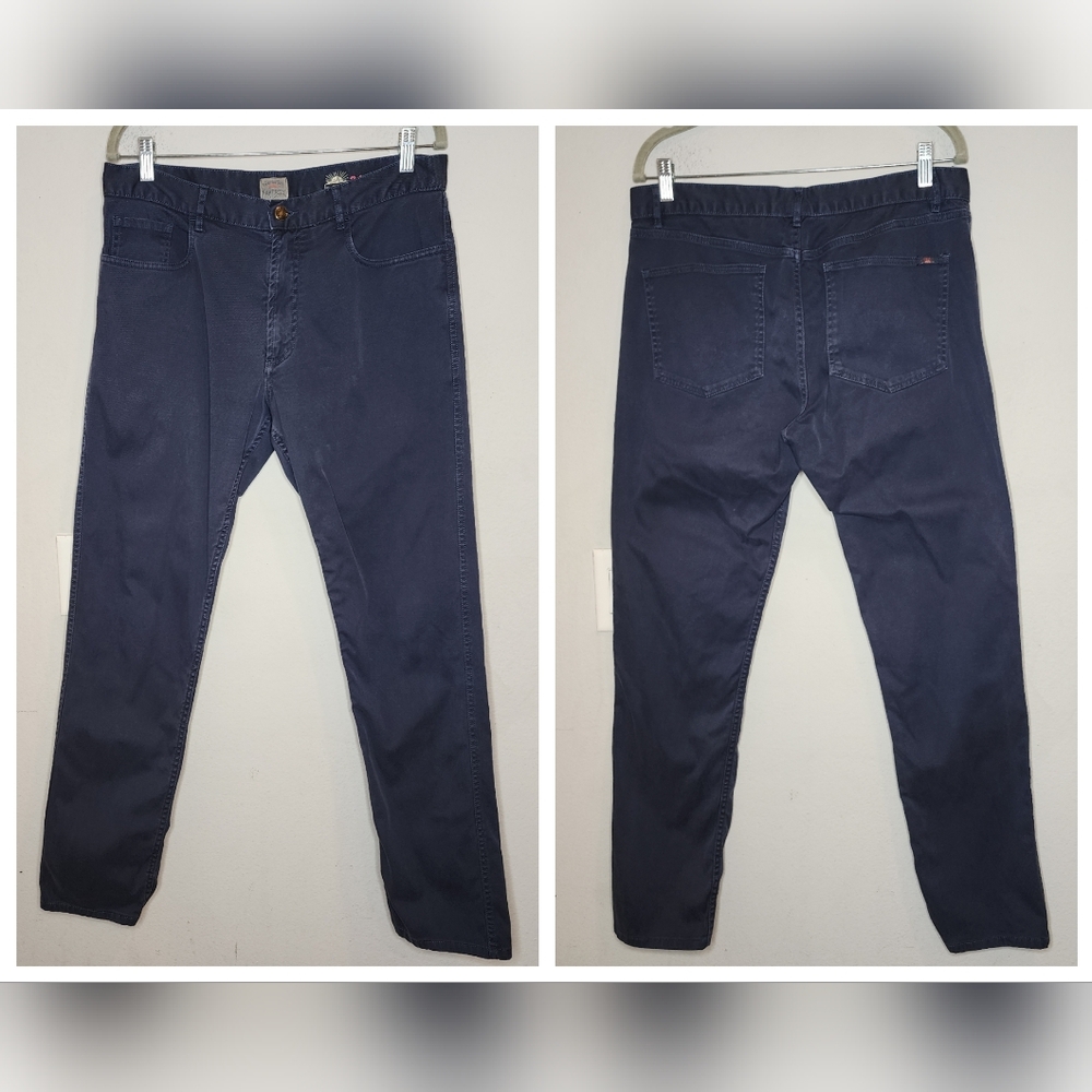 Faherty Men's Navy Pants